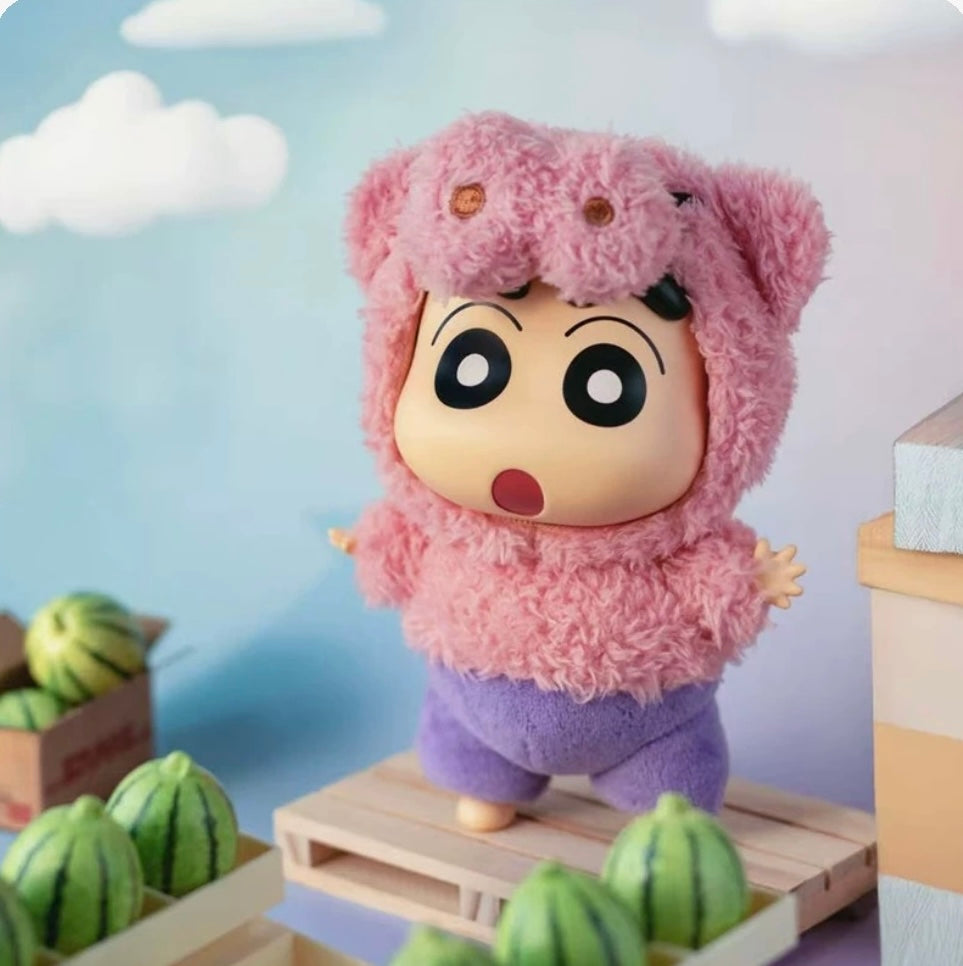 クレヨンしんちゃん 着せ替えパーティー ビニールドール/ぬいぐるみ キーホルダー/フィギュア