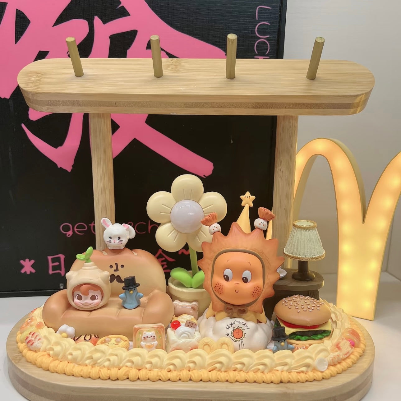 DIY玄関の木製鍵置き収納箱