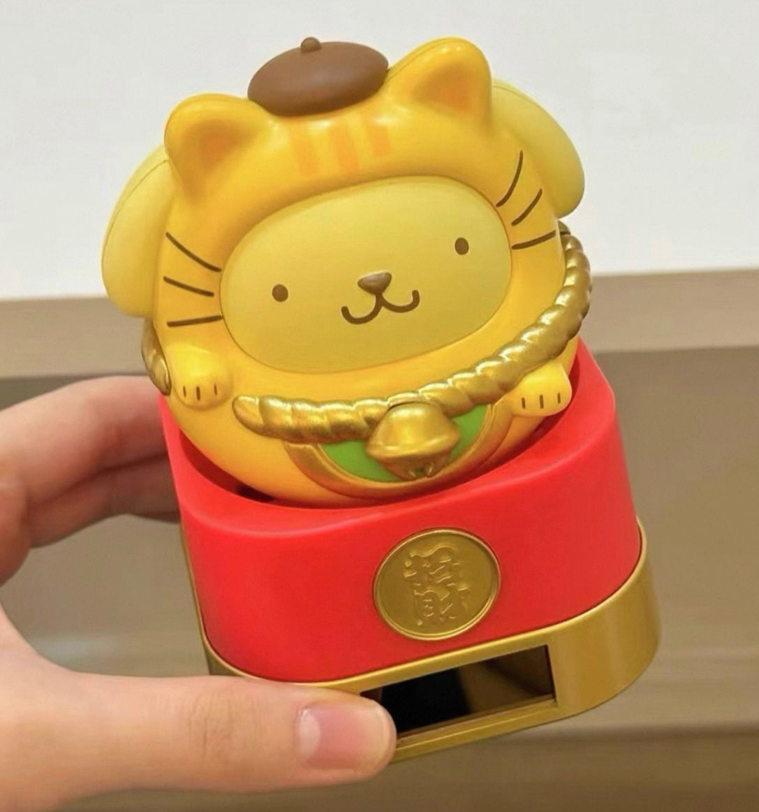 リオキャラクターズ 招き猫に光動楽シリーズ ブラインドボックス フィギュア かわいい トレンドトイ 置物 ギフト