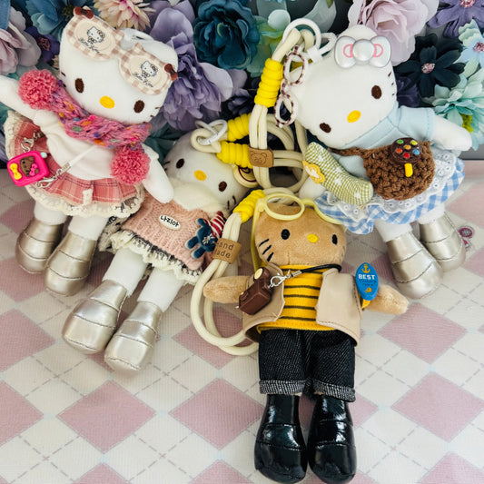 長い足のキティーストラップ