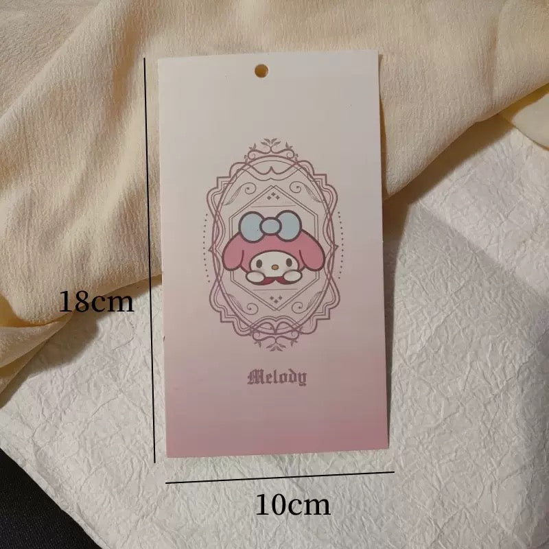 10pcs/10x18携帯電話ストラップバックカード