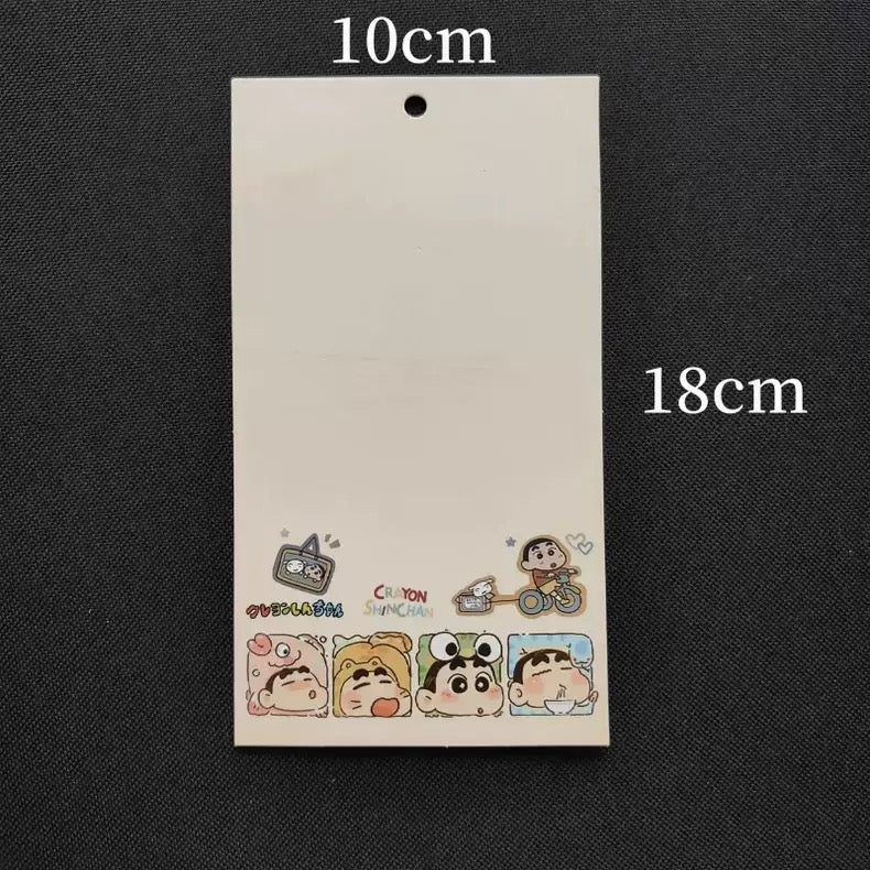 10pcs/10x18携帯電話ストラップバックカード