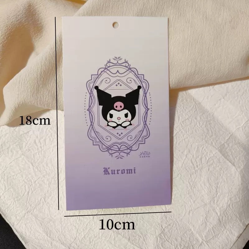 10pcs/10x18携帯電話ストラップバックカード