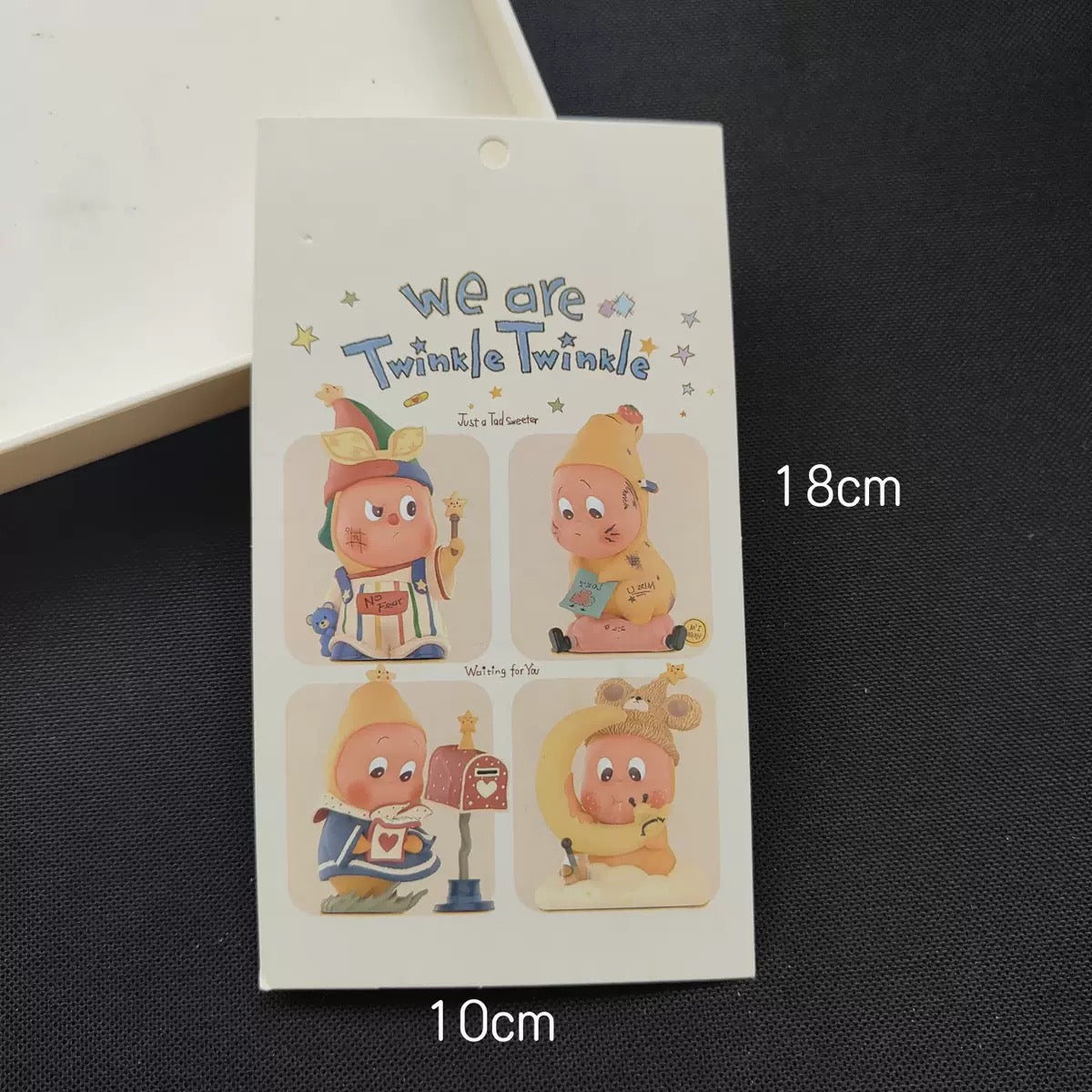 10pcs/10x18携帯電話ストラップバックカード