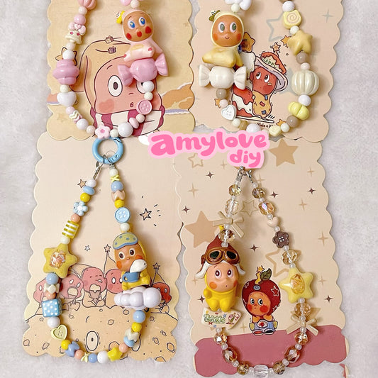 10pcs/10x18携帯電話ストラップバックカード