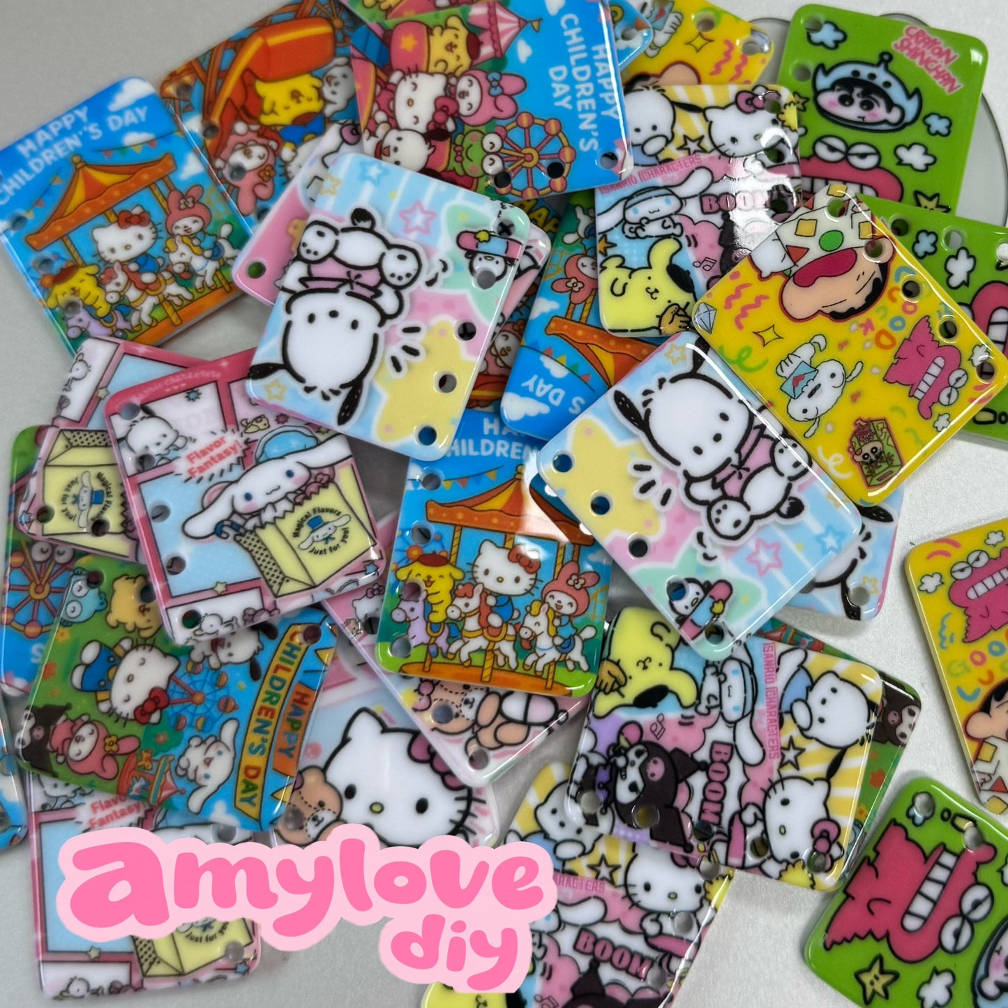 DIYアクリルの本10pcs（2種類のIPを選択できます）