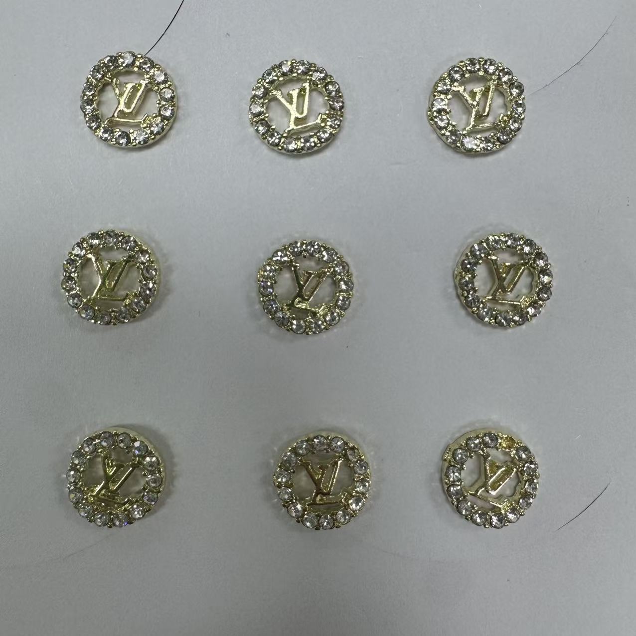秘密金属ネイルアクセサリー10pcs