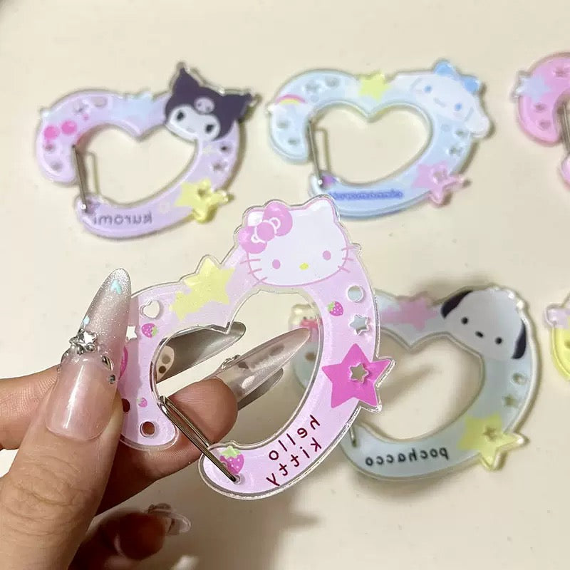 アクリル異形多機能キーホルダー see