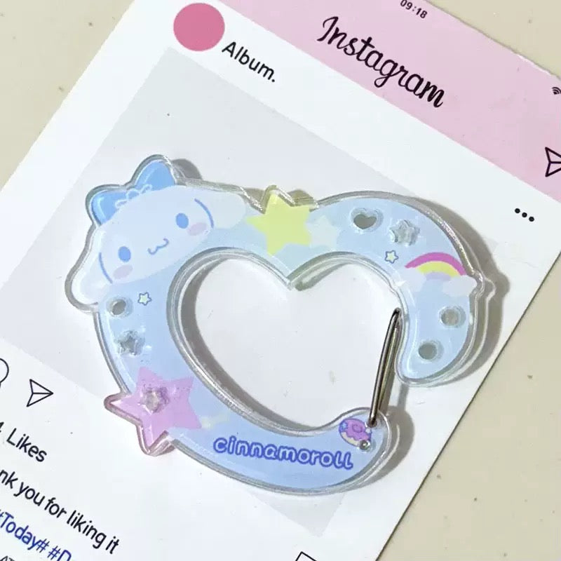 アクリル異形多機能キーホルダー see