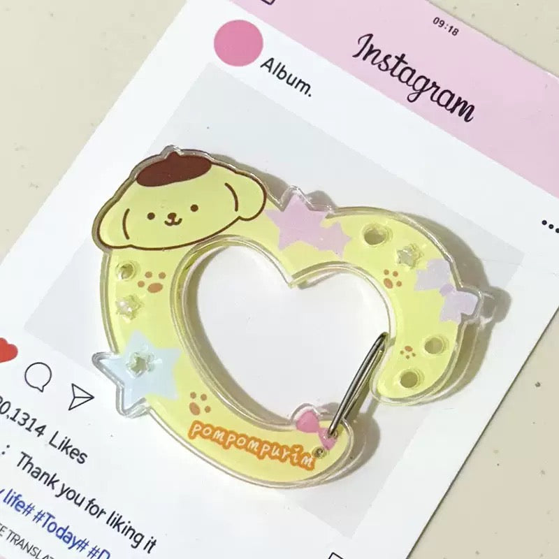 アクリル異形多機能キーホルダー see