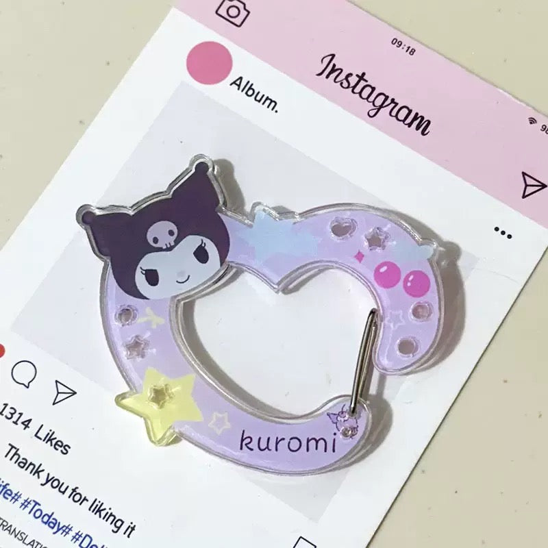 アクリル異形多機能キーホルダー see