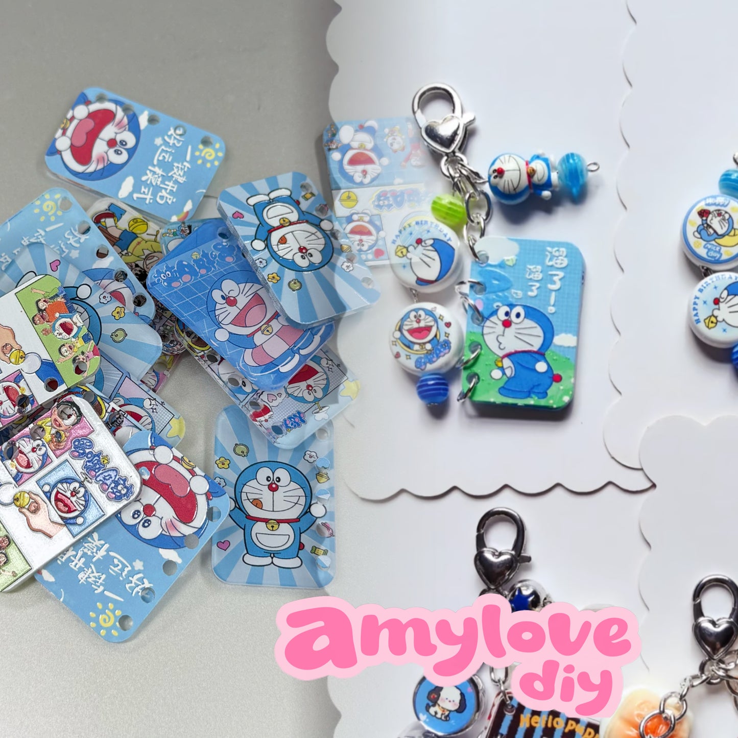 DIYアクリルの本10pcs（2種類のIPを選択できます）