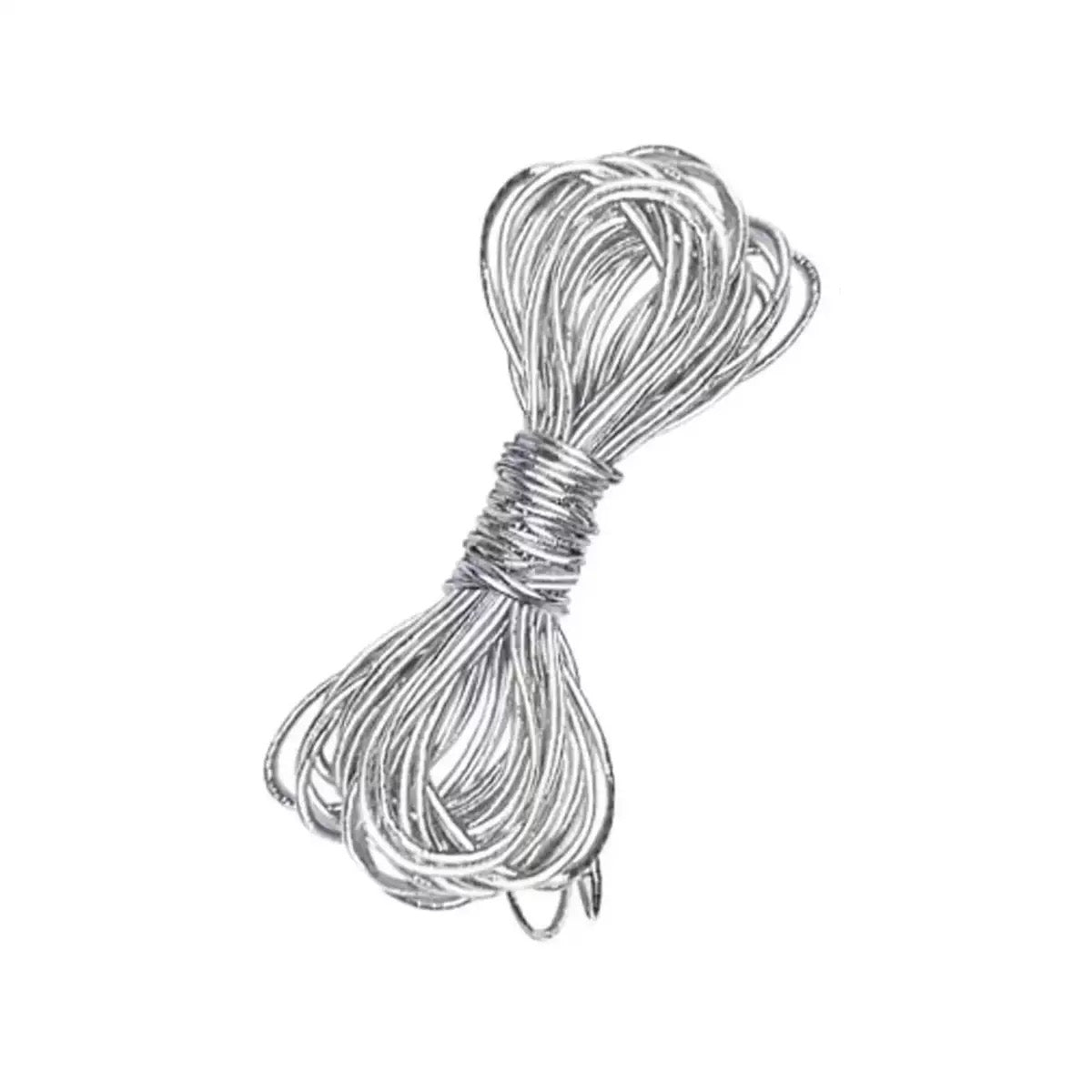 1-2mm/10m-5mワックス糸フェイクスキンひもビーズ材料