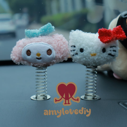 スイング両面スプリングの置物とDIY