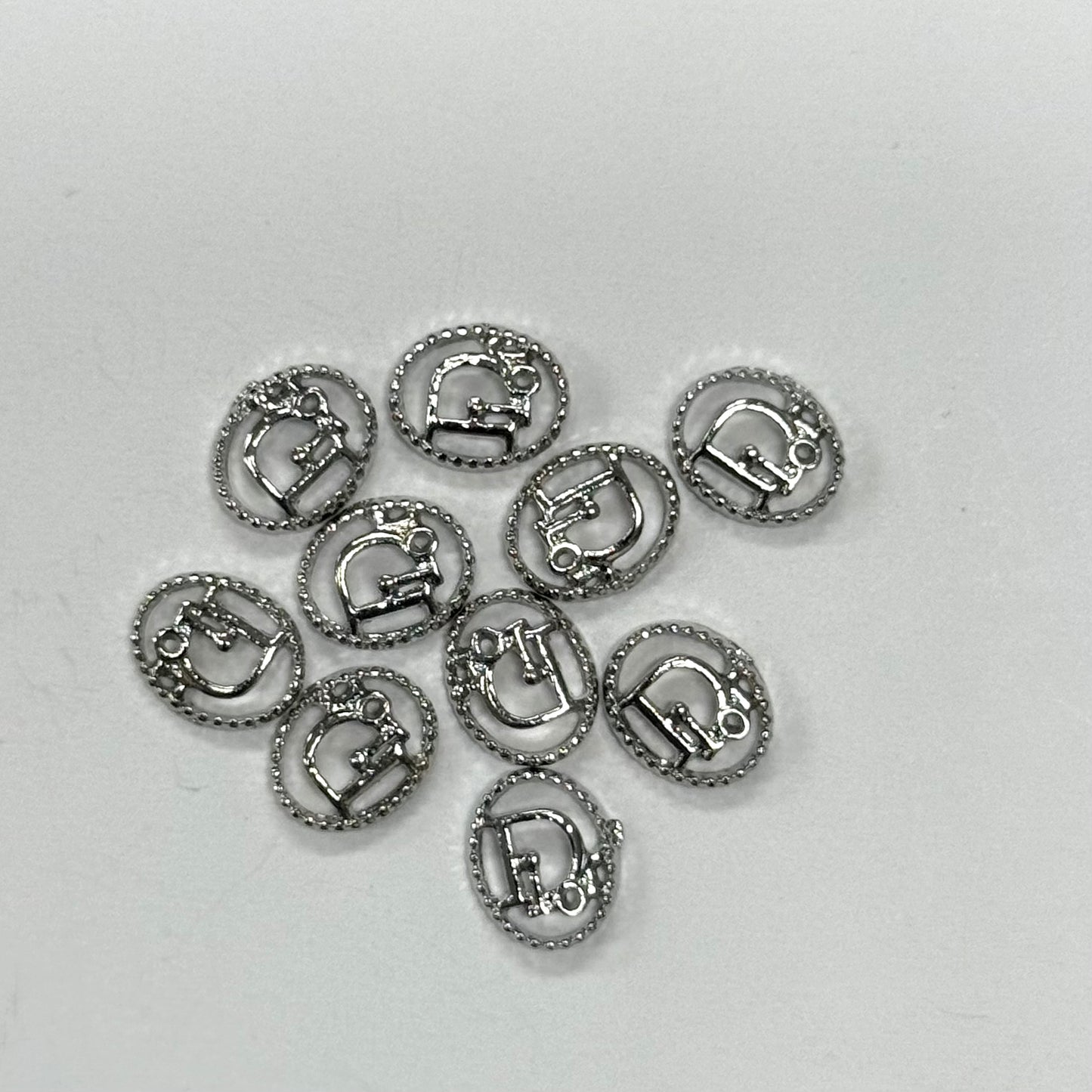 秘密金属ネイルアクセサリー10pcs
