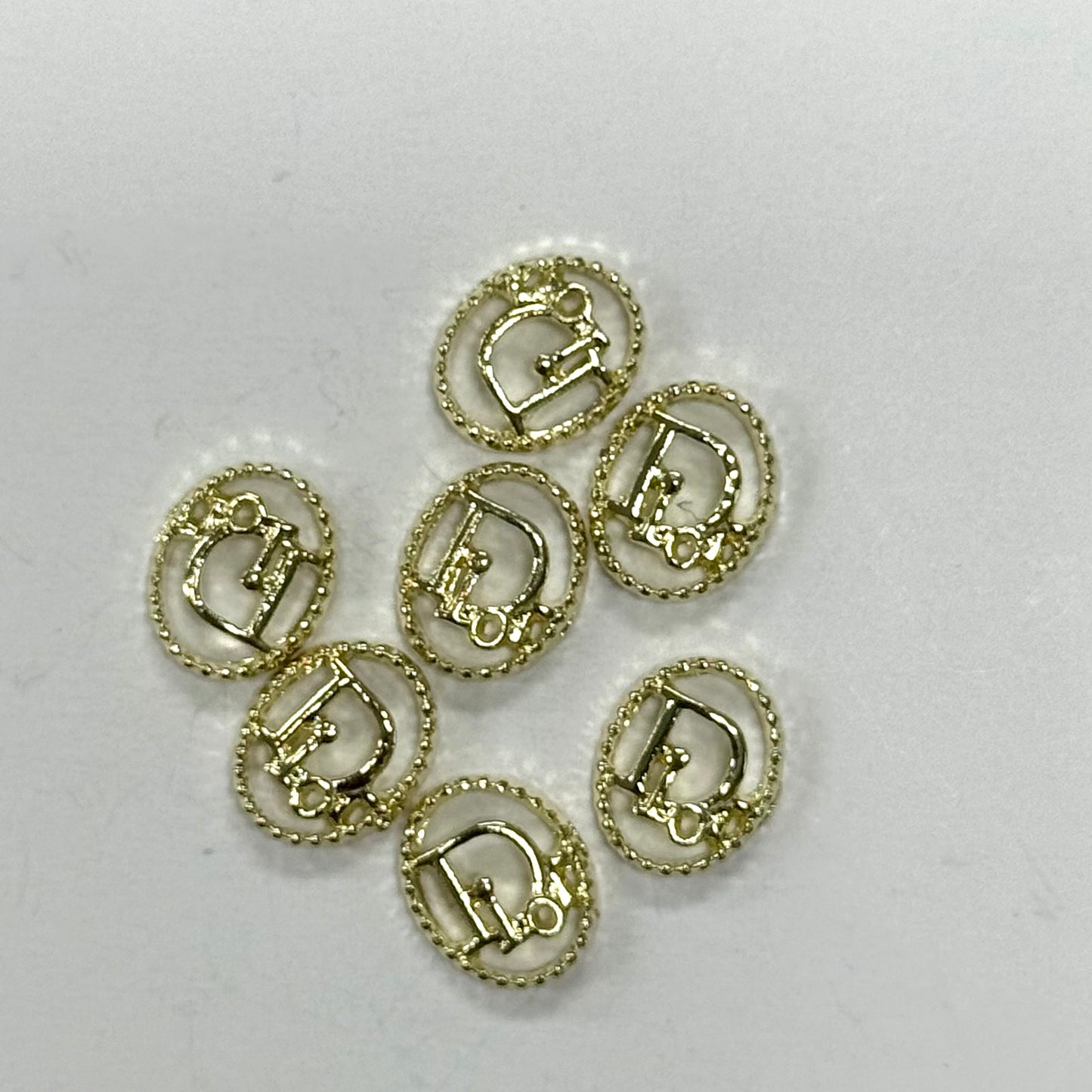 秘密金属ネイルアクセサリー10pcs